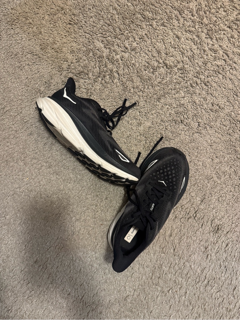 Women’s Black Running Sneakers - Lightweight Performance
